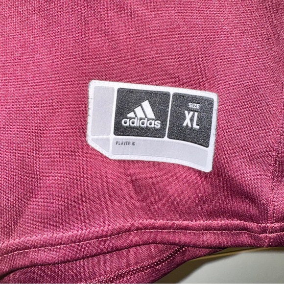 Adidas Burgundy Mississippi State Men's Jersey SEC #21 - Picture 3 of 8